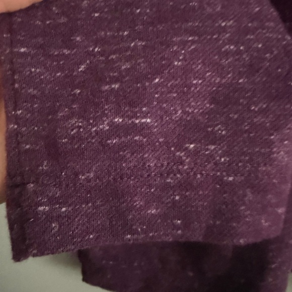 J. Jill Plum purple Cowl Neck tunic top with pockets size medium - Picture 7 of 9